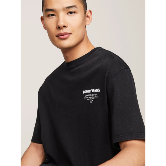 Tommy Hilfiger Ανδρική κοντομάνικη μπλούζα Regular Washed Essential  Tee